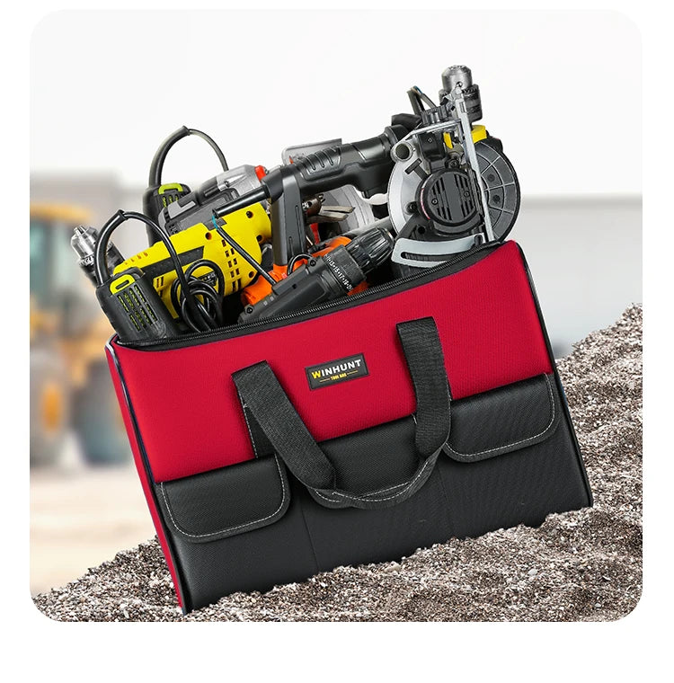 CowLost | product_id-heavy-duty-17-tool-bag-wide-mouth-tote-for-electrician-carpenter-mechanic |11