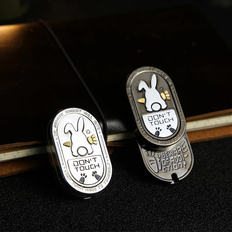 CowLost | product_id-metal-edc-fidget-slider-with-cartoon-rabbit-pattern-portable-stress-relief-toy-for-adhd-anxiety |4