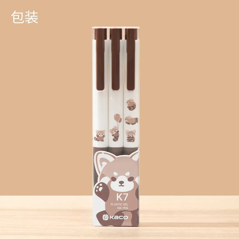 CowLost | product_id-kaco-k7-kawaii-gel-pen-0-5mm-black-ink-cute-cat-design-quick-dry-stationery |11