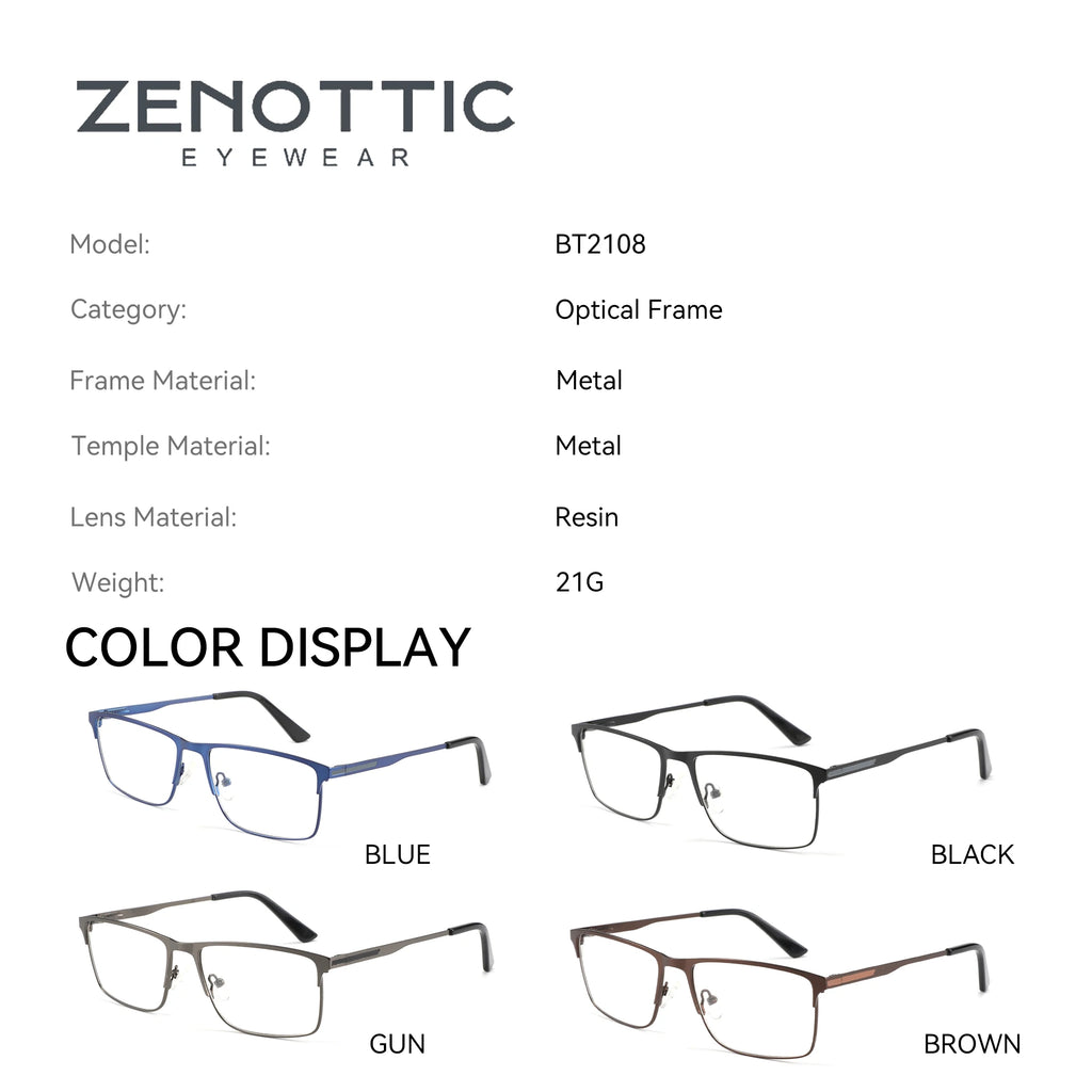CowLost | zenottic-fashion-men-titanium-alloy-optical-glasses-frame |3