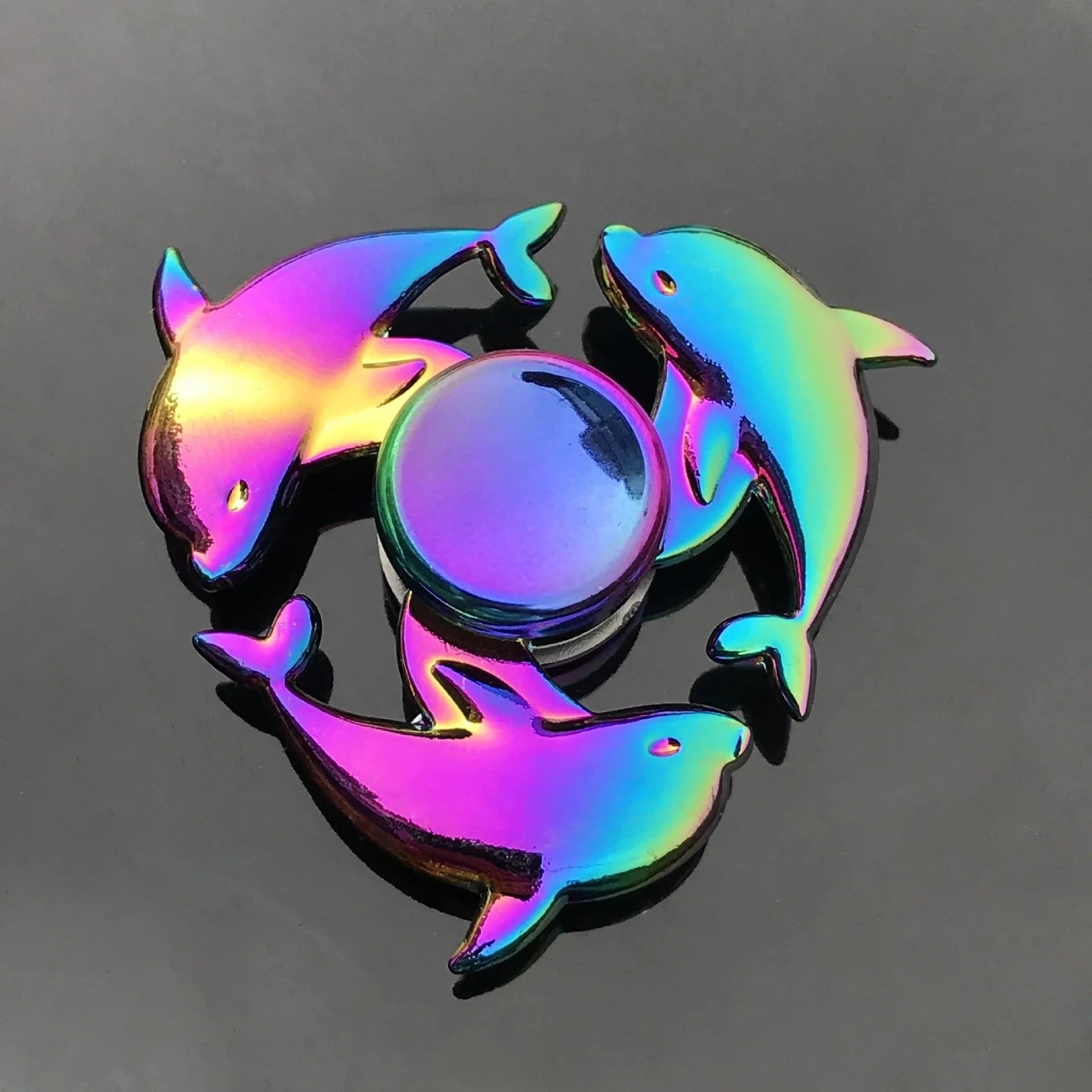 CowLost | product_id-metal-rainbow-gradient-fidget-spinner-r188-mute-bearing-anti-anxiety-edc-hand-toy |3