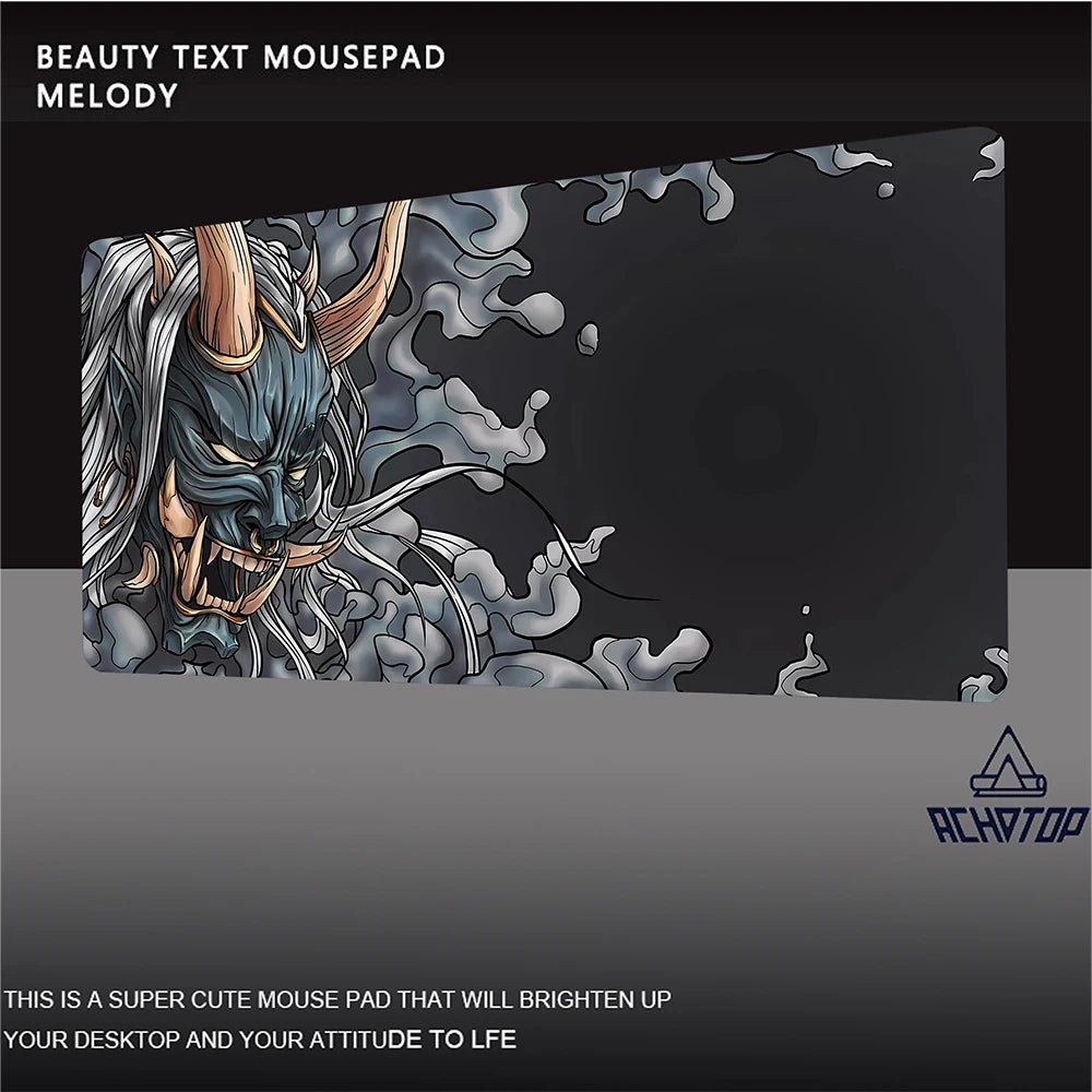 CowLost | uncategorized-japanese-style-oni-large-gaming-mousepad-900x400mm |16