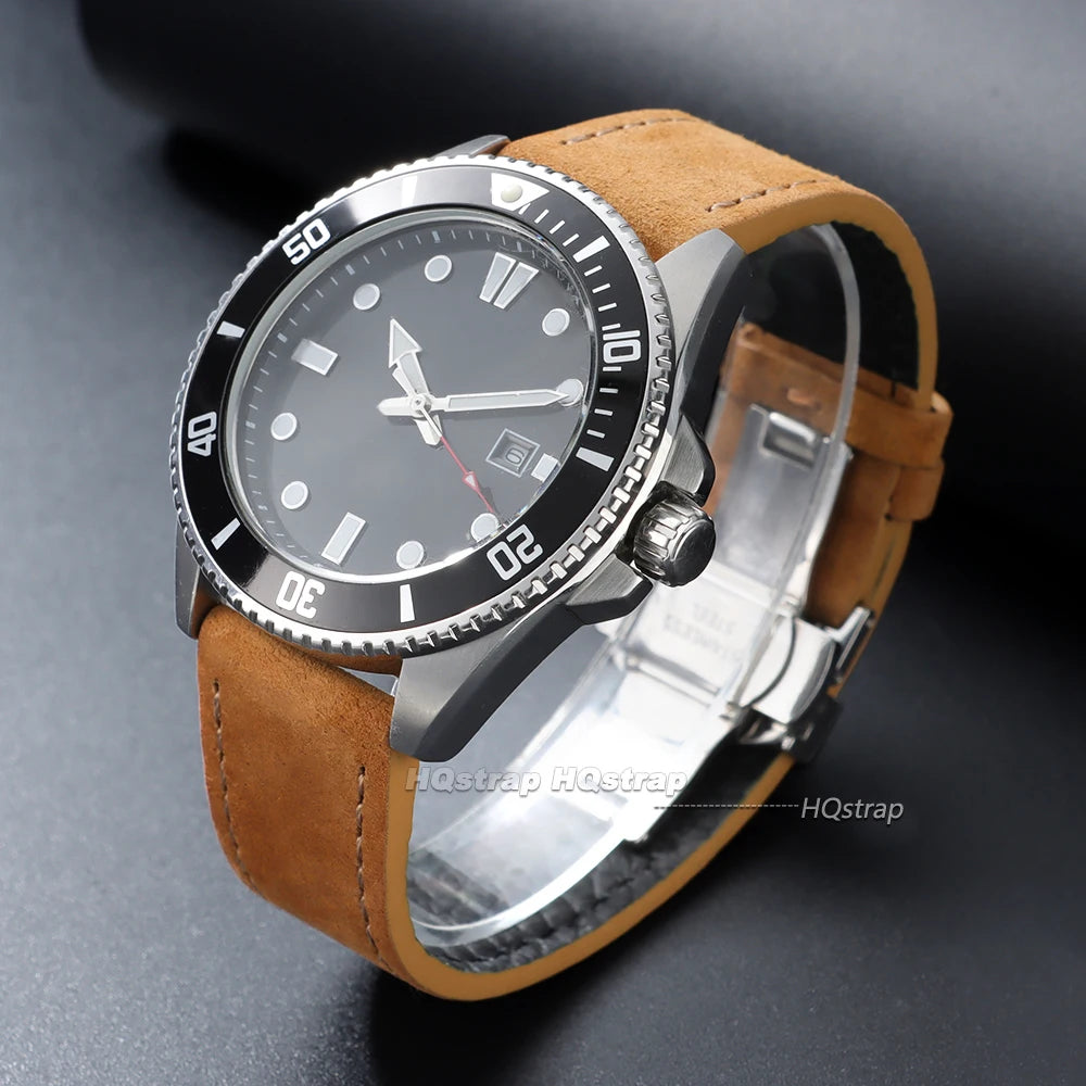 CowLost | product_id-suede-leather-watch-band-18-22mm-with-stainless-steel-butterfly-buckle-black-brown-blue |7