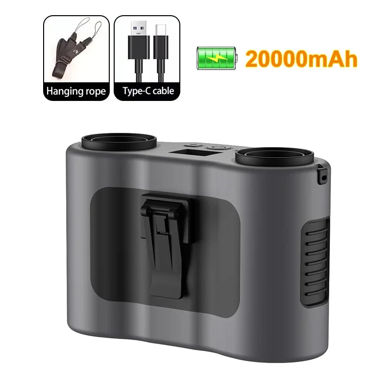 CowLost | product_id-homefish-rechargeable-multifunctional-outdoor-camping-ceiling-fan-with-4-speed-night-light-remote-power-bank |30