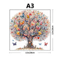 CowLost | product_id-handmade-wooden-tree-of-life-jigsaw-puzzle-irregular-design-christmas-birthday-gift |8