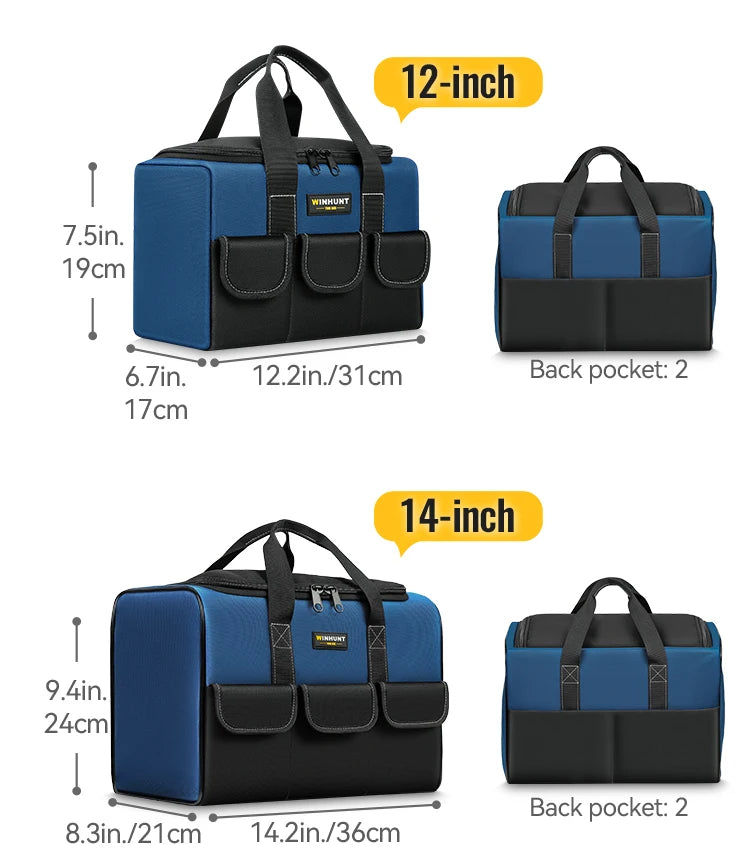 CowLost | product_id-heavy-duty-large-capacity-multi-function-tool-bag-with-wide-mouth-canvas-electricians-bag |14