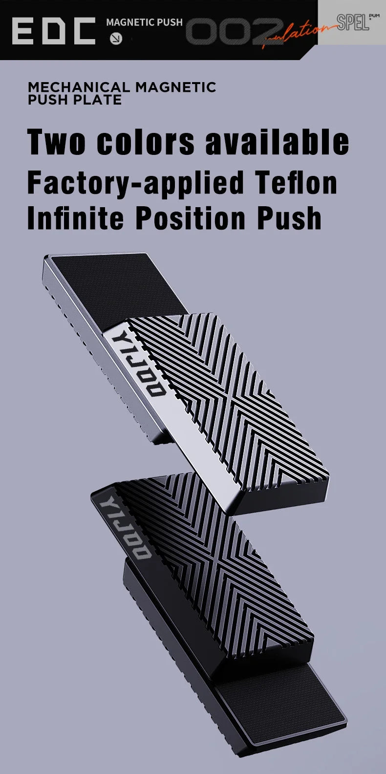 CowLost | product_id-yijoo-magnetic-push-slider-edc-fidget-stress-relief-spinner-toy |9