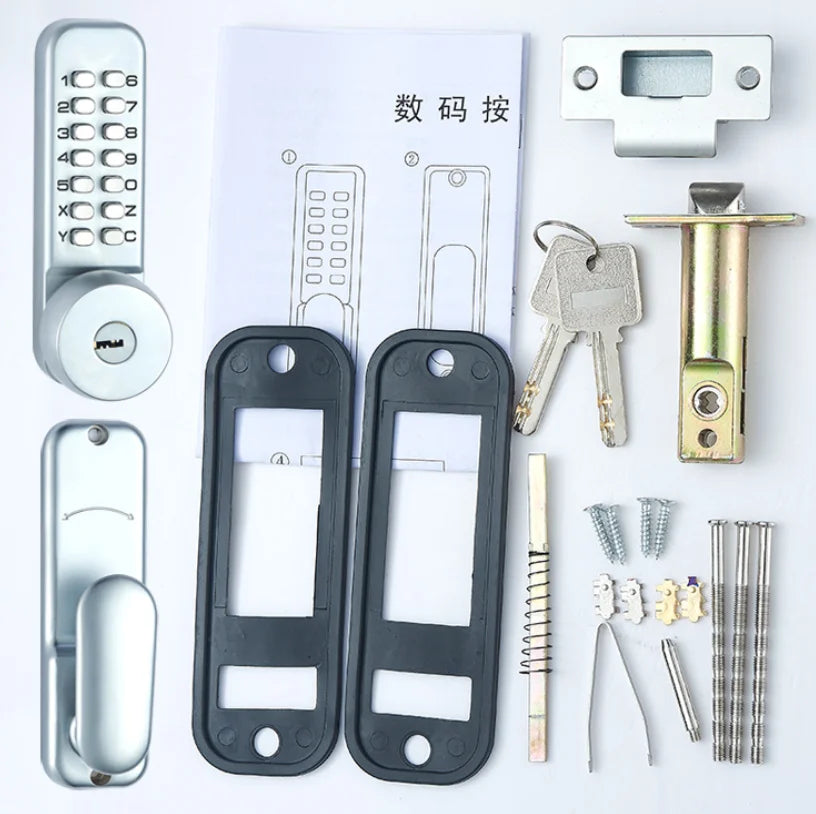 CowLost | locks-keys-product_id-digital-keypad-smart-door-lock-mechanical-push-button-keyless-entry-lock-for-swing-iron-doors |8
