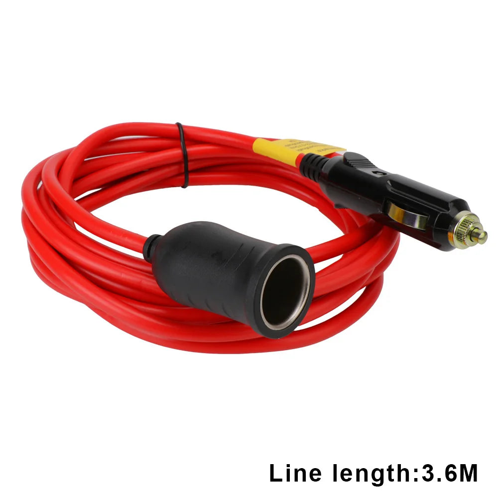 CowLost | product_id-3-6m-12v-24v-car-cigarette-lighter-extension-cable-with-15a-fuse-female-socket-plug |6