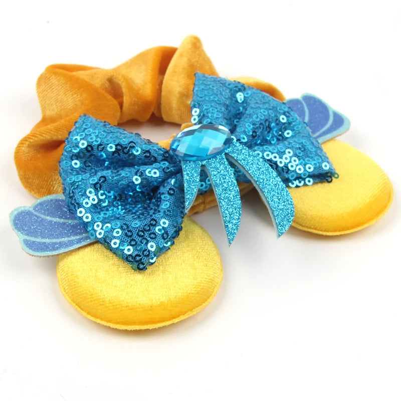 CowLost | disney-mouse-velvet-hair-scrunchies-hairband-for-girls |5