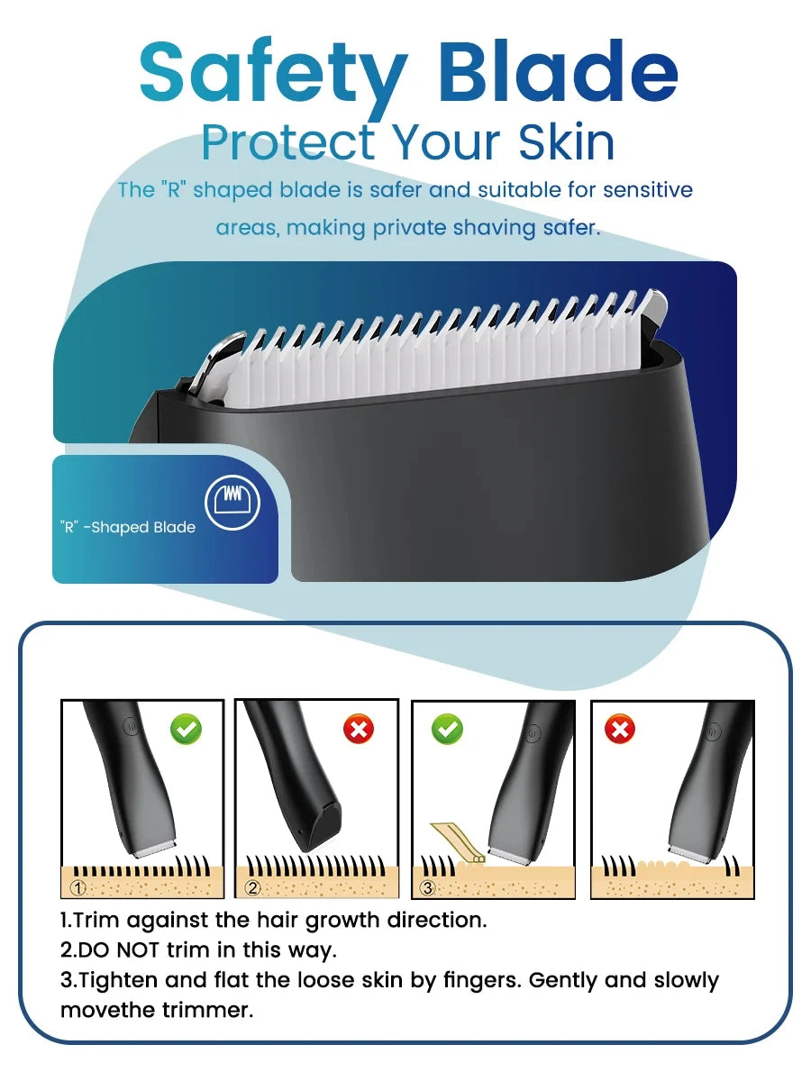 CowLost | product_id-ipx6-mens-rechargeable-groin-body-trimmer-with-skinsafe-foil-blades-and-precision-ball-shaver |9