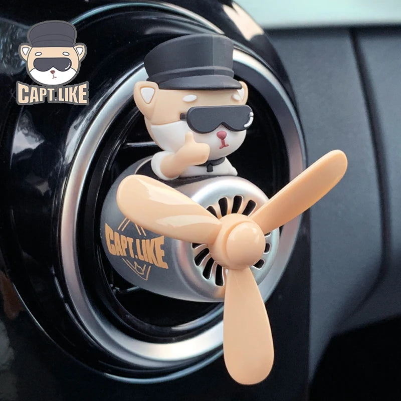CowLost | product_id-no-perfume-diy-rotating-propeller-pilot-dog-car-air-freshener-vent-clip |1