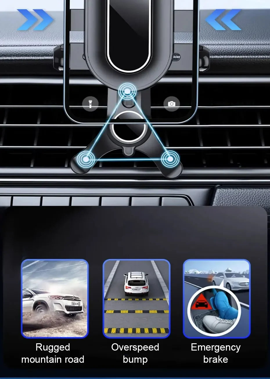 CowLost | mobile-phone-car-mounts-product_id-gravity-car-air-vent-phone-holder-360-rotation-mobile-stand-clip-mount |10