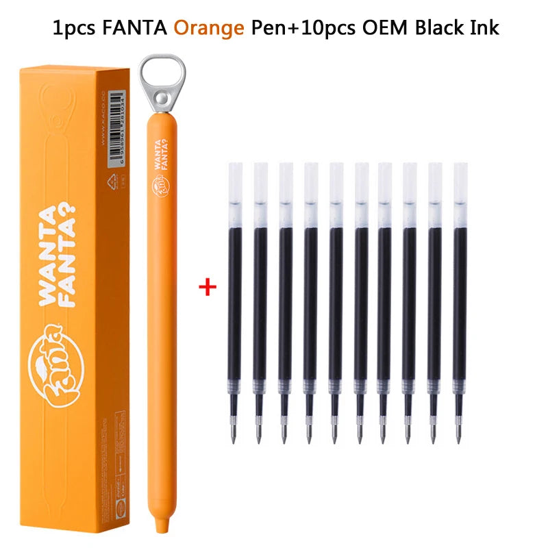 CowLost | product_id-kaco-fanta-collaboration-0-5mm-black-gel-pen-smooth-writing-for-study-office |23