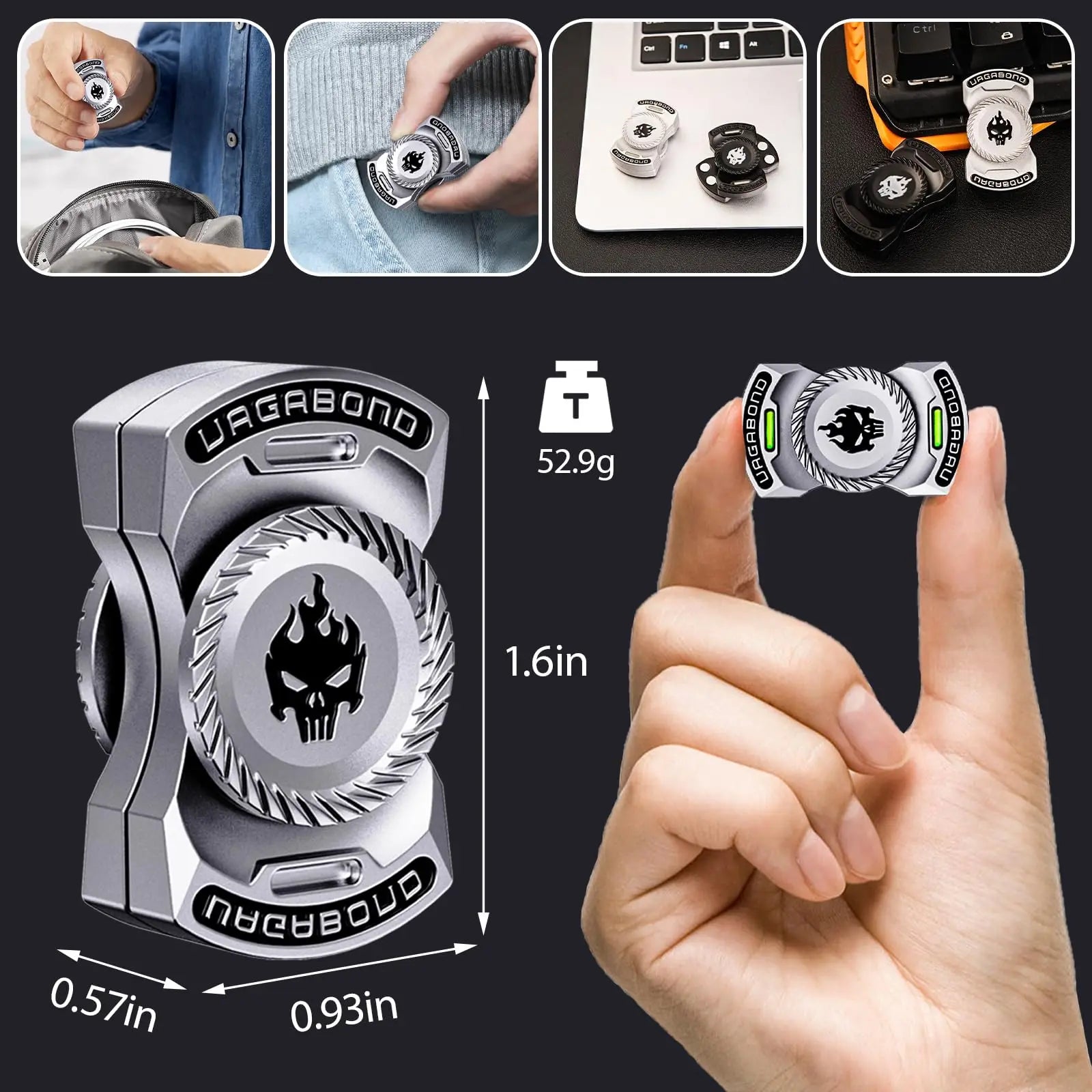 CowLost | product_id-3-in-1-zinc-alloy-edc-fidget-spinner-stress-relief-toy-for-adults |2