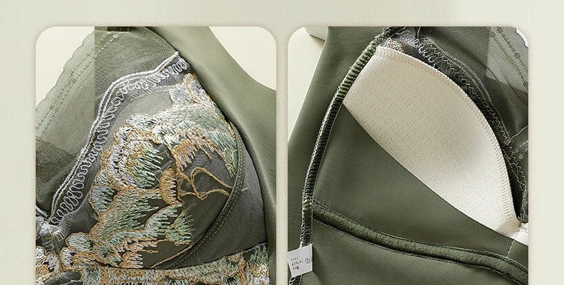 CowLost | product_id-womens-large-embroidered-comfortable-stainless-steel-free-sports-vest-bra |5
