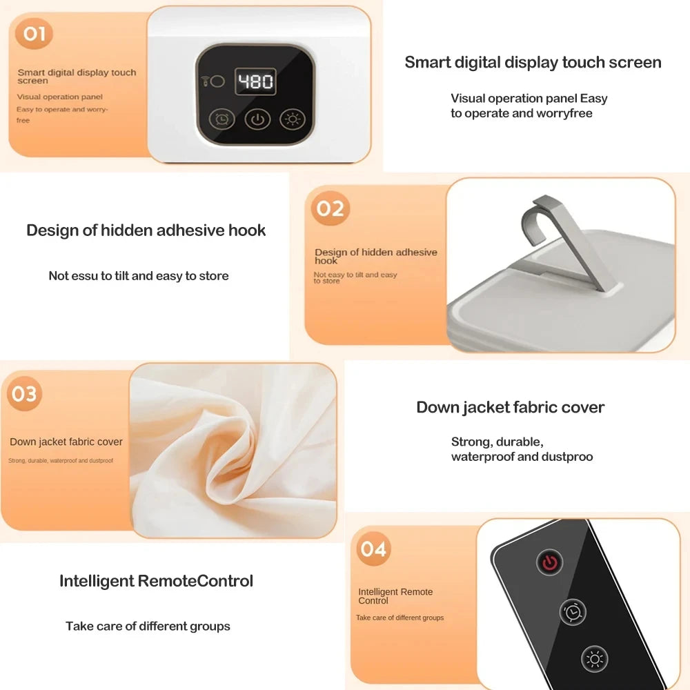 CowLost | product_id-homefish-multifunctional-electric-clothes-dryer-cabinet-with-warm-air-timer-and-remote-control |5