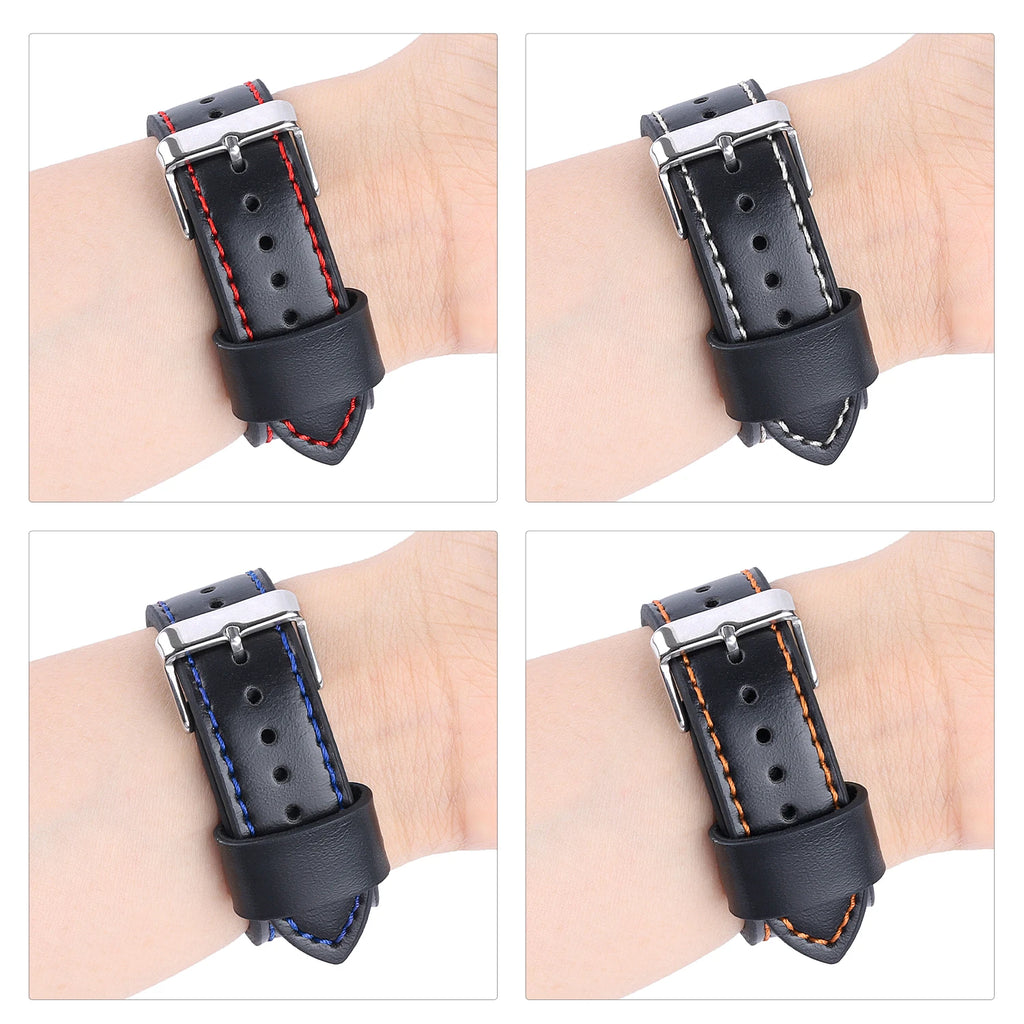 CowLost | product_id-genuine-leather-universal-watch-strap-for-rolex-square-buckle-18-20-22-24mm-unisex |21