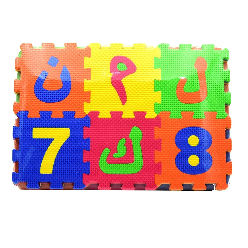 Arabic Alphabet Puzzle Mat Toy for Kids Early Learning Russian Language Foam Jigsaw