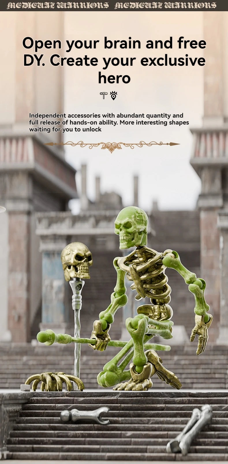 CowLost | product_id-halloween-death-god-skeleton-multi-joint-shapeshift-robot-action-figure-t13 |9
