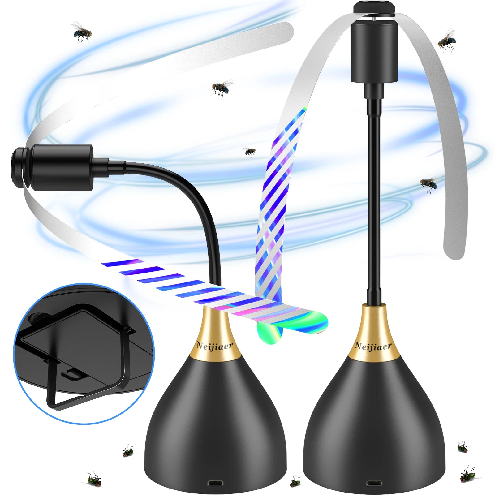 CowLost | product_id-silent-portable-fly-repellent-table-fan-usb-battery-powered-for-picnic-bbq |13