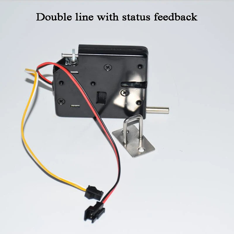 CowLost | locks-keys-product_id-6pcs-24v-dc-electromagnetic-solenoid-mini-door-latch-locks-with-sm2p-terminal-for-drawer-cabinet-mailbox |5