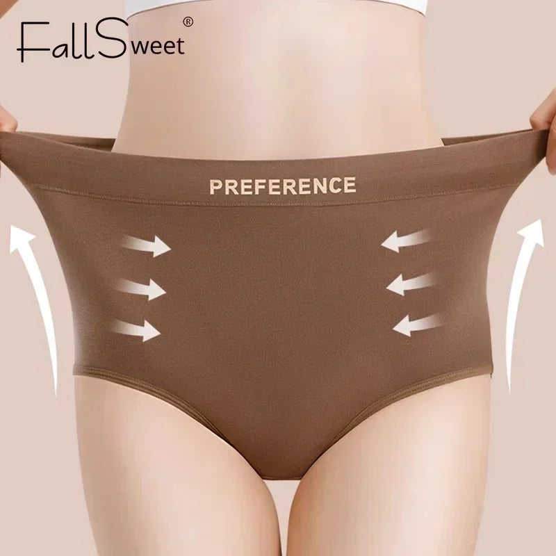CowLost | product_id-fallsweet-5-pack-plus-size-womens-seamless-mid-rise-briefs |2