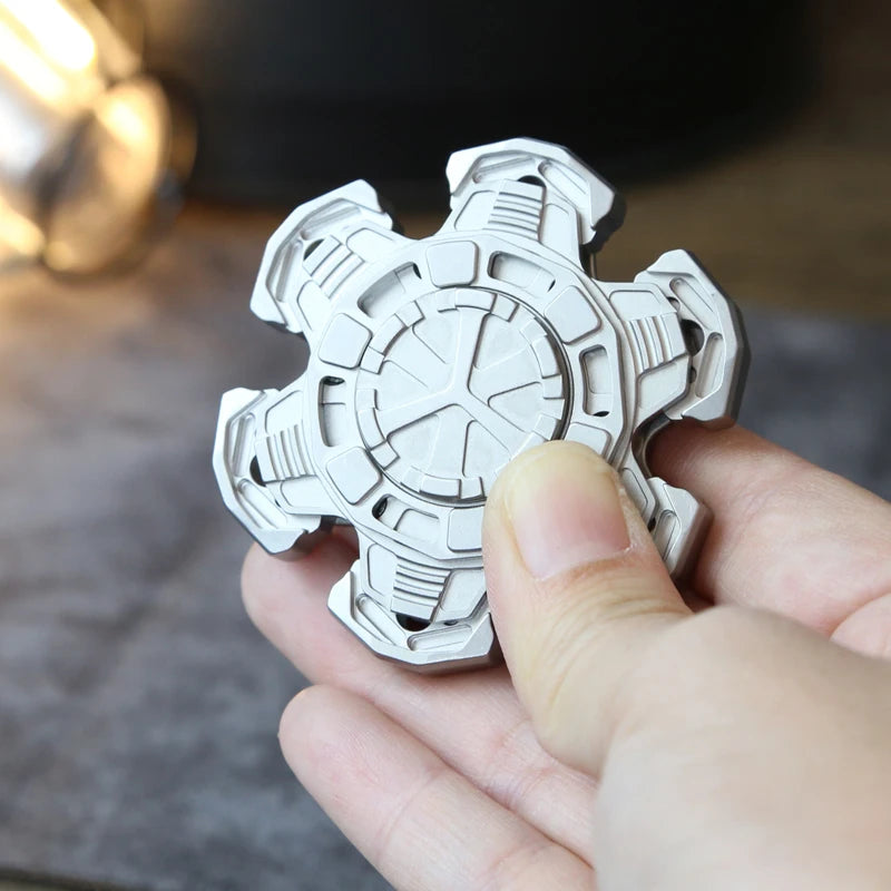 CowLost | edc-open-the-armor-stainless-steel-finger-spinner-stress-relief-toy-office-stress-relief-toys-fidget-toys-for-adult-gift |6