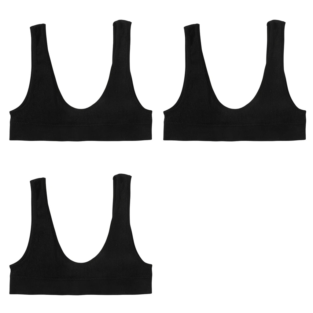 CowLost | product_id-3pcs-seamless-wireless-push-up-u-shape-bras-for-women-comfort-sport |33