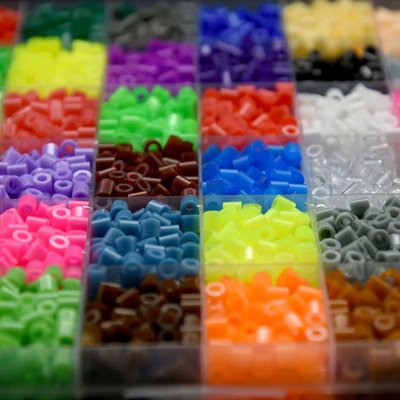 5MM Hama Beads 1000PCS DIY Pixel Puzzle Fuse Beads for Kids Gift Toy