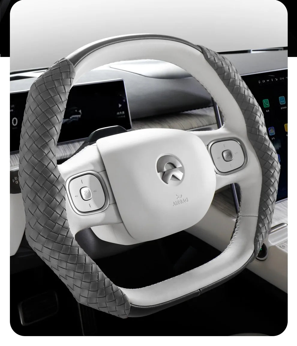 CowLost | luxury-braided-pu-leather-steering-wheel-cover |24