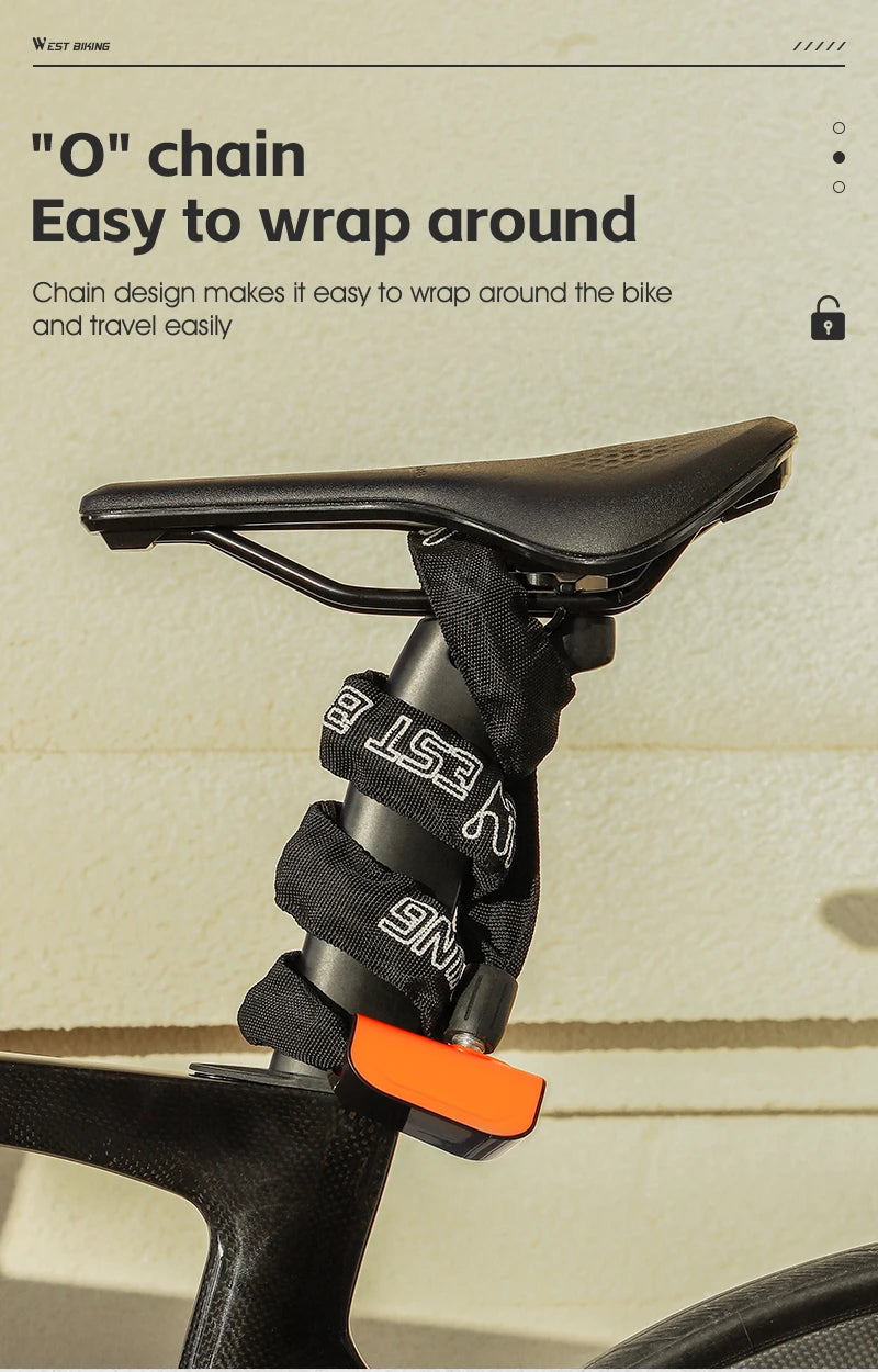 CowLost | sporting-goods-west-biking-wear-resistant-anti-slip-bicycle-chain-lock |16