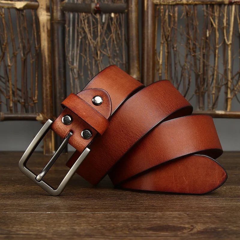 CowLost | 3-8cm-genuine-leather-for-mens-high-quality-buckle-jeans-cowskin-casual-belts |17