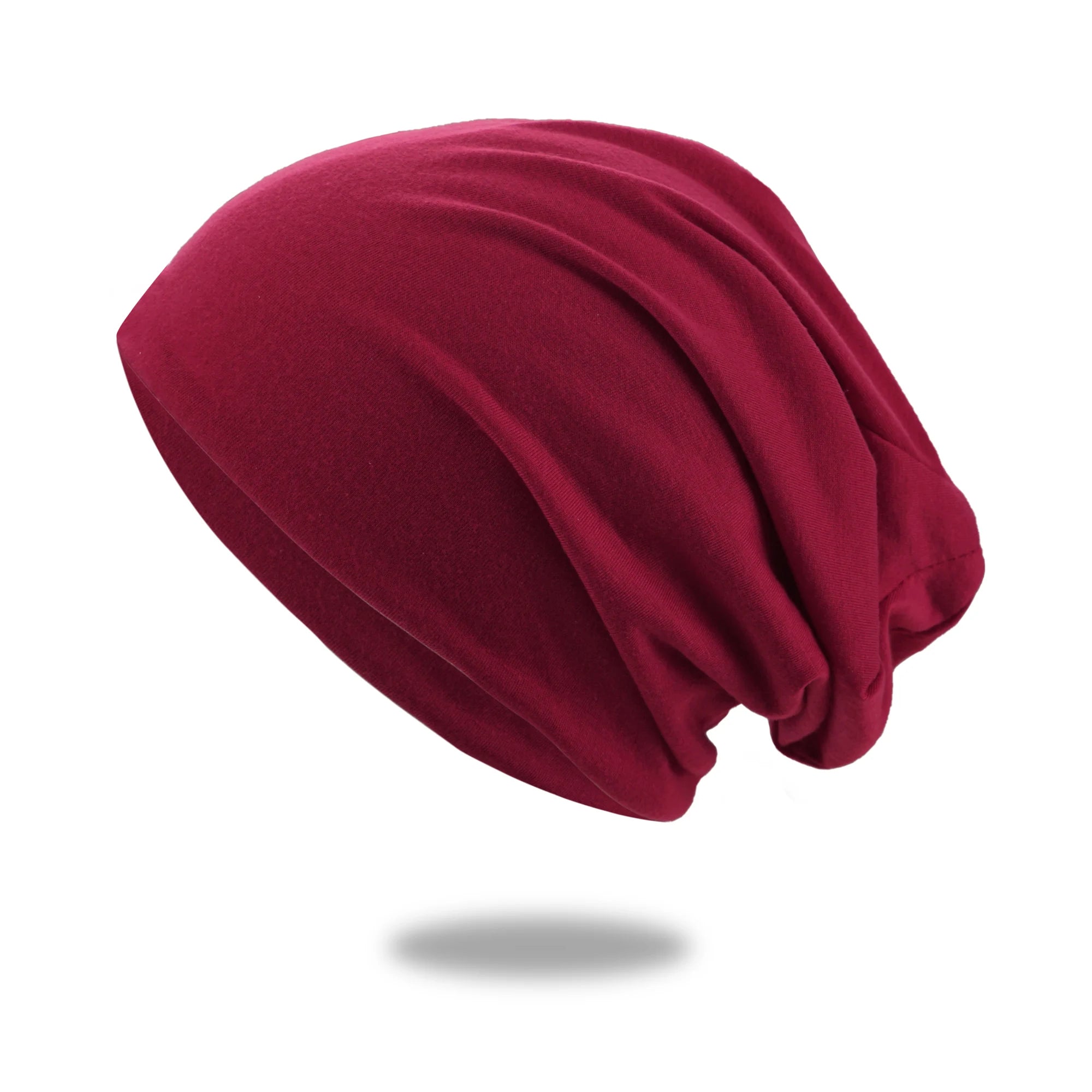 1Pack Solid Color Unisex Men & Women Slouchy Beanie Hip-Hop Soft Cap
