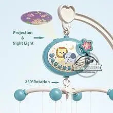 CowLost | musical-baby-crib-mobile-with-lights-music-projection-for-infants-remote-control-crib-toys-for-newborn-baby-mobile-for-crib-toys |13