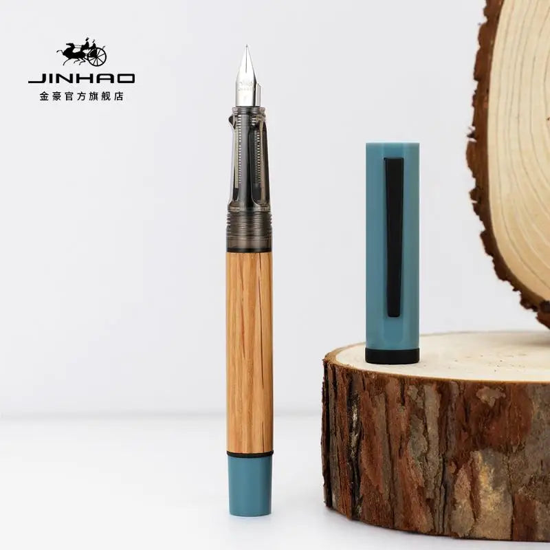 CowLost | product_id-jinhao-wooden-fountain-pen-58-with-replaceable-ink-sac-for-calligraphy |2