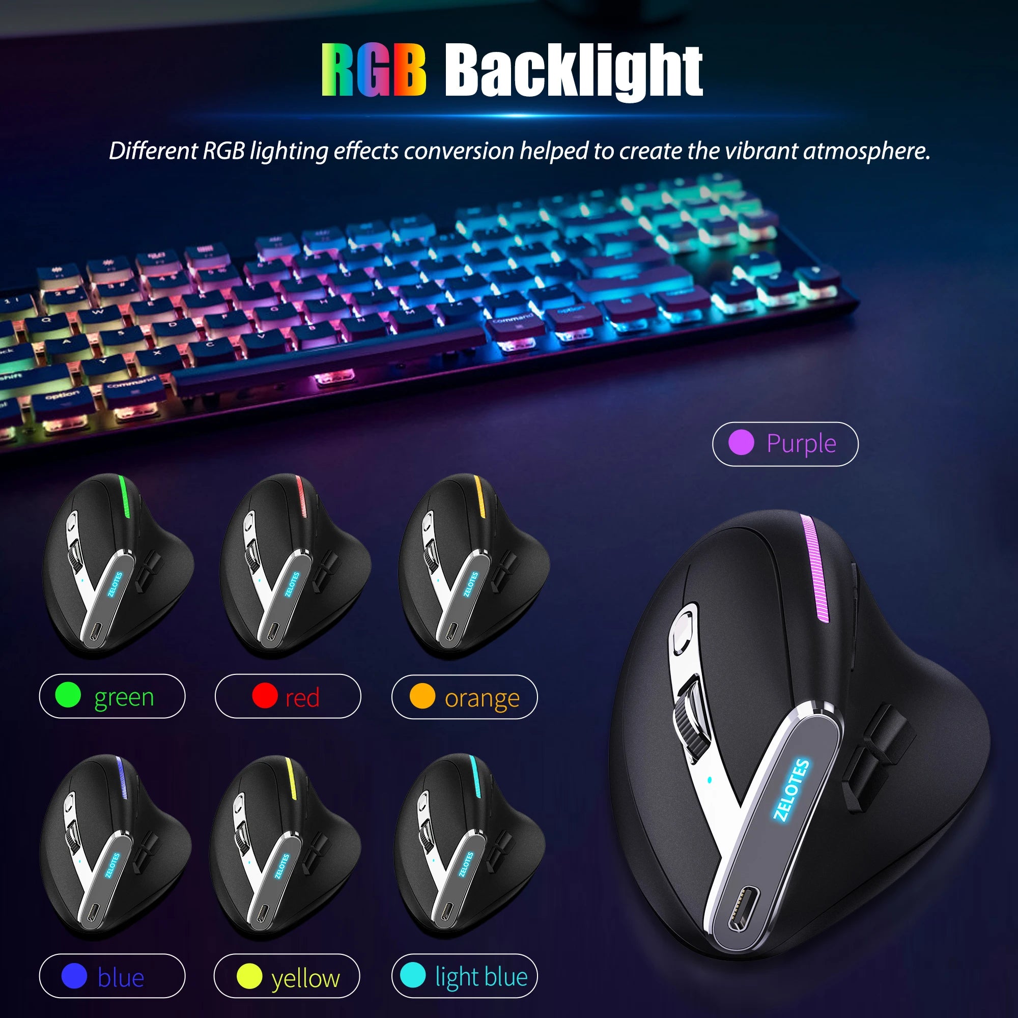 CowLost | product_id-lefon-bluetooth-wireless-vertical-ergonomic-mouse-with-oled-screen-rgb-optical-rechargeable-for-pc-and-laptop-gaming |15