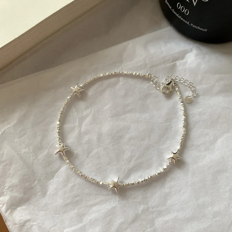 CowLost | handbags-sam-panda-925-sterling-silver-butterfly-zircon-tassel-anklet-for-women |30