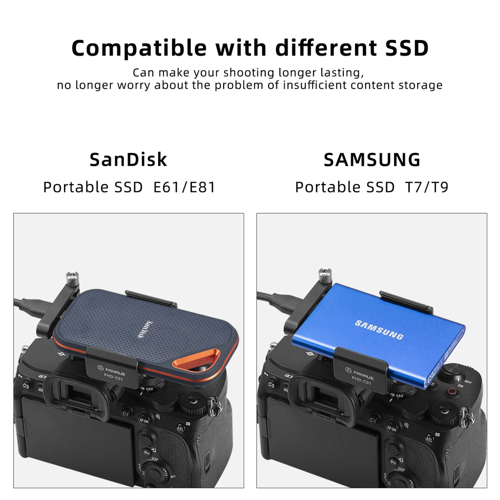 CowLost | product_id-fanaue-adjustable-ssd-holder-clamp-52-70mm-for-sandisk-ssde61-e81-samsung-ssdt7-t9 |5