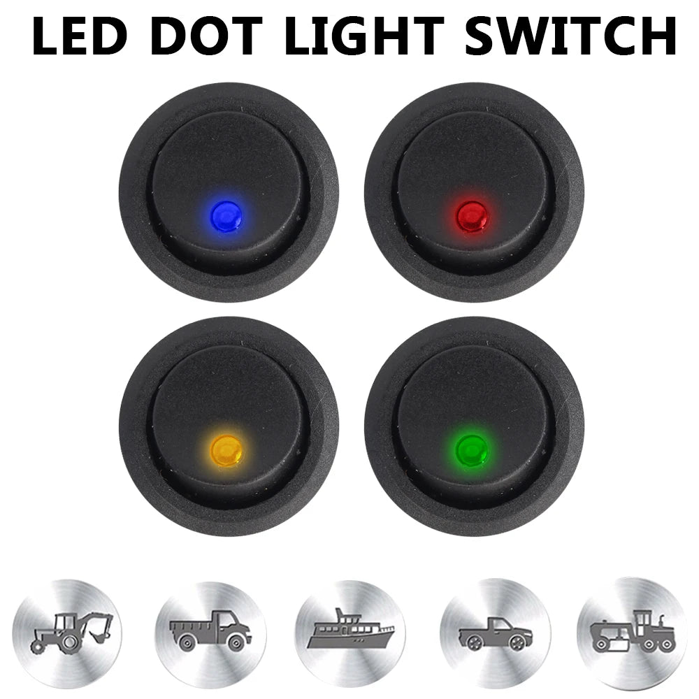 CowLost | product_id-luminescence-12v-waterproof-led-toggle-rocker-switches-5-pack-on-off |4