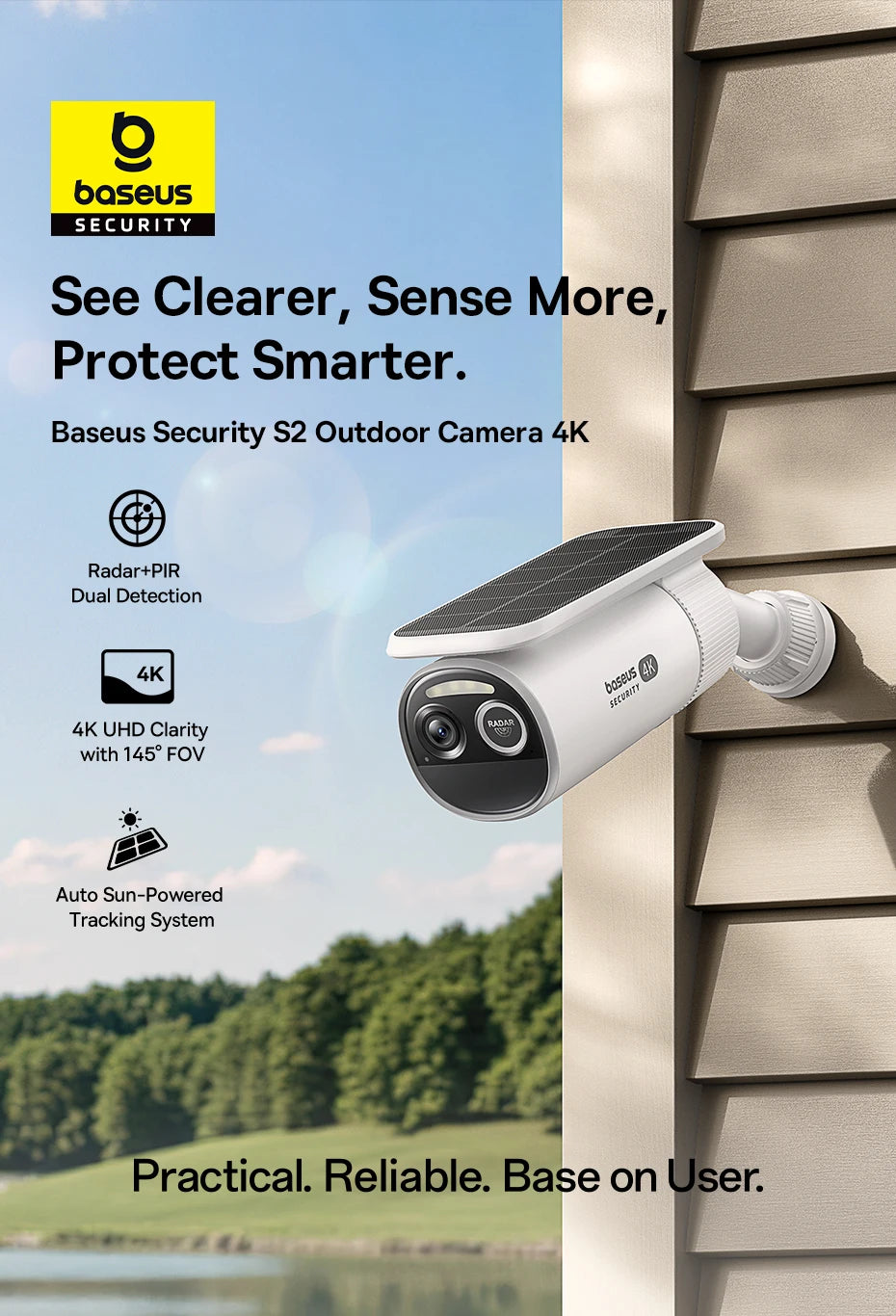 CowLost | baseus-security-s2-outdoor-camera-4k-clarity-solar-wireless |7