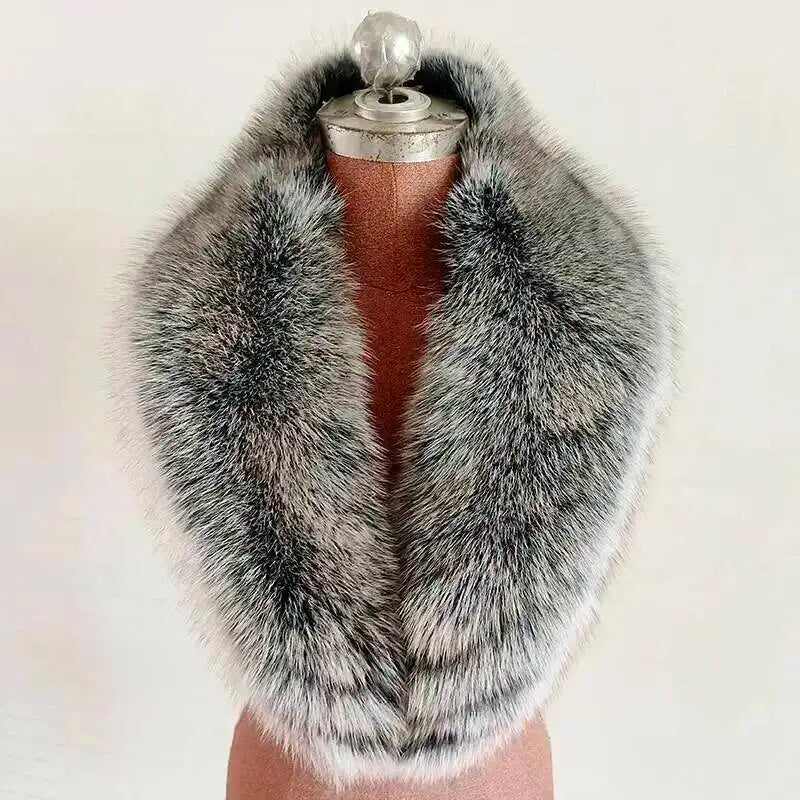 CowLost | fur-collar-women-fashion-autumn-winter-warm-shawl-large-size-neck-warmer |24