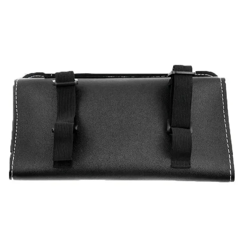 CowLost | 2-colors-tissue-box-pu-leather-car-sun-visor-hanging-holder |2