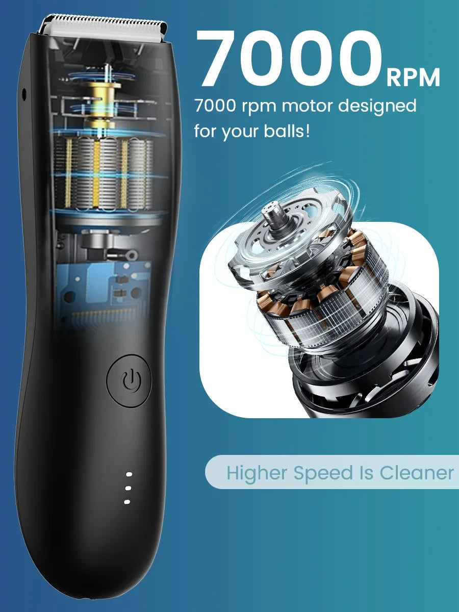 CowLost | product_id-ipx6-mens-rechargeable-groin-body-trimmer-with-skinsafe-foil-blades-and-precision-ball-shaver |11