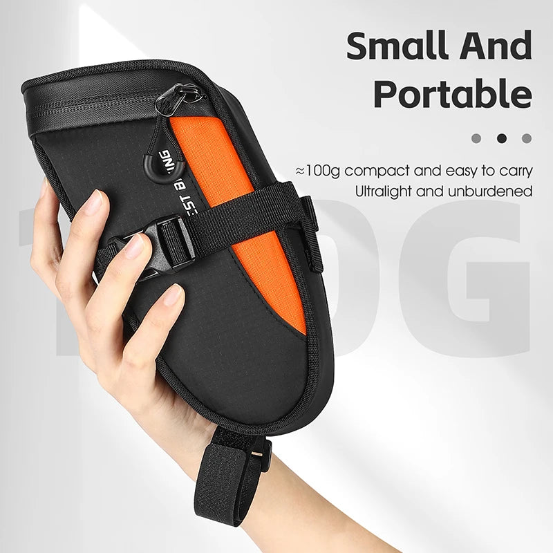 CowLost | west-biking-portable-bike-tail-bag-1-2l-reflective-cycling-bag-ultralight-waterproof |2