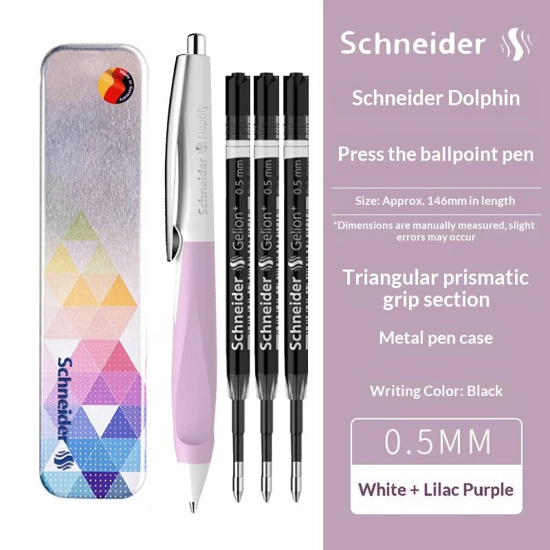 CowLost | product_id-schneider-dolphin-0-5mm-gel-pen-gift-set-with-posture-correction-quick-dry-smudge-free-ink-for-exams-and-homework |60