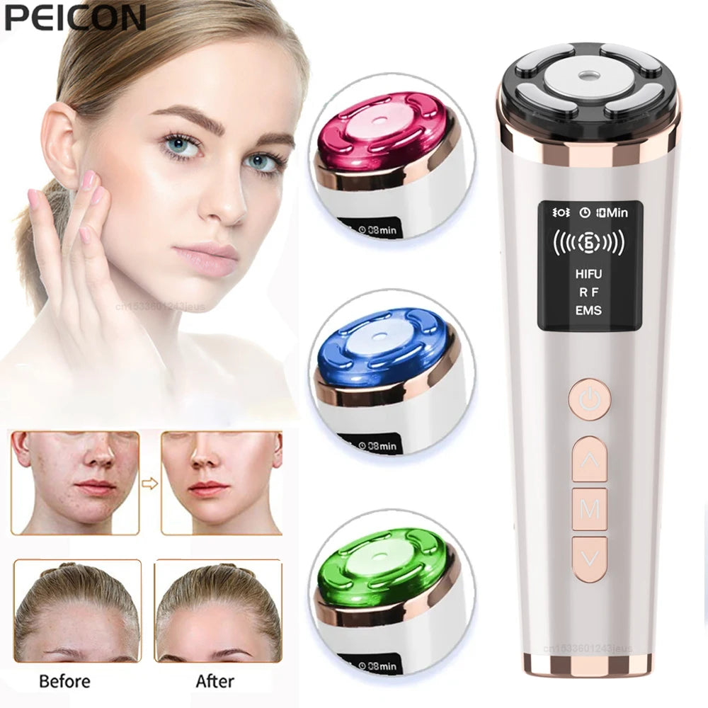 CowLost | hifu-face-lifting-facial-massager-mini-hifu-face-lifting-machine-facial-microcurrent-skin-rejuvenation-anti-aging-face-massager |1