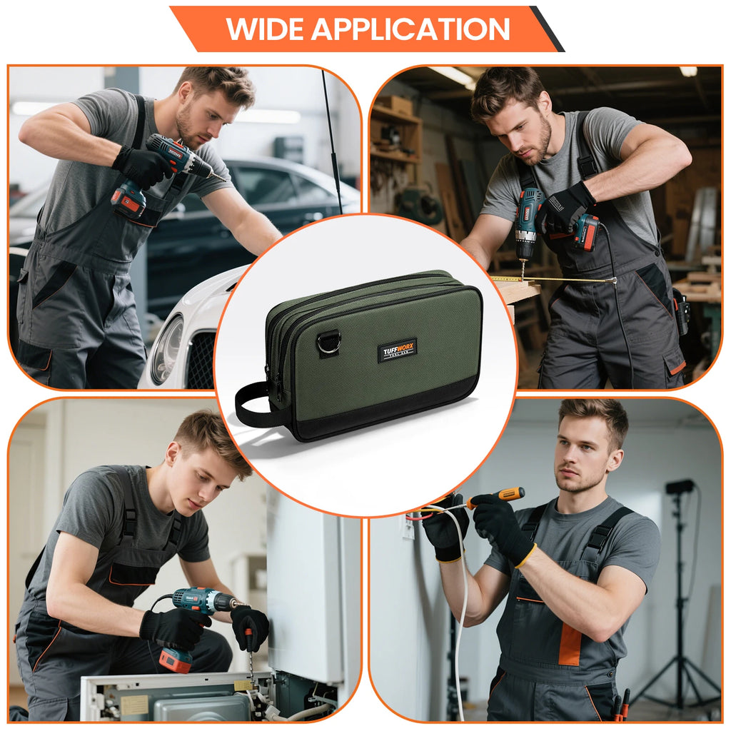 CowLost | product_id-dual-compartment-tool-bag-gray-black |1