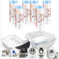 CowLost | cat-toys-100-count-waterproof-cat-litter-box-liners-for-automatic-boxes |1