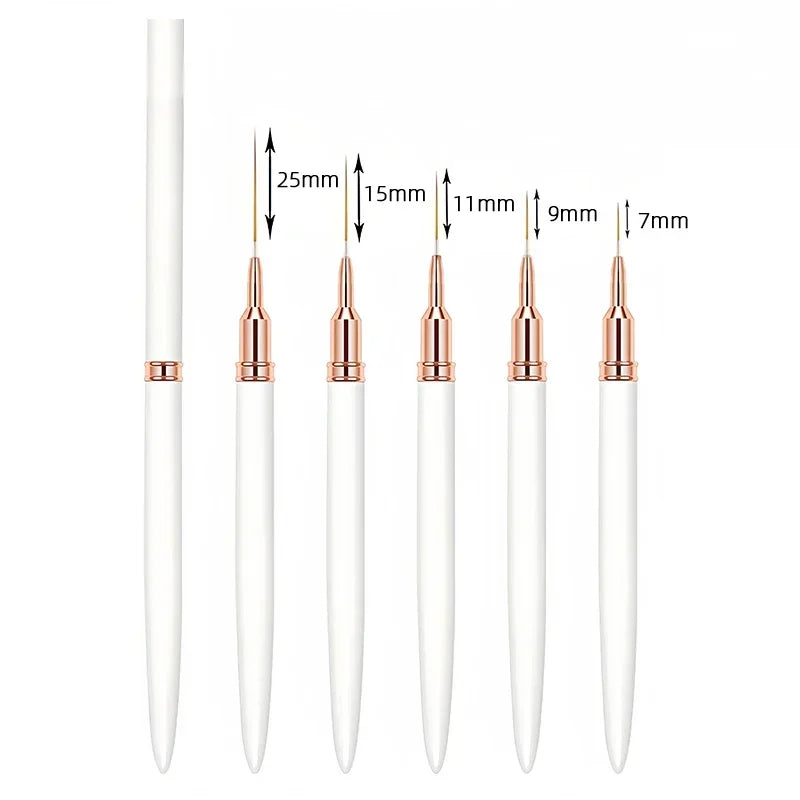 CowLost | tools-nail-liner-brush-set-5pcs-uv-gel-manicure-tools |20